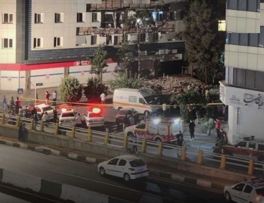ماجرای انفجار دیشب ساختمان افرا در غرب تهران